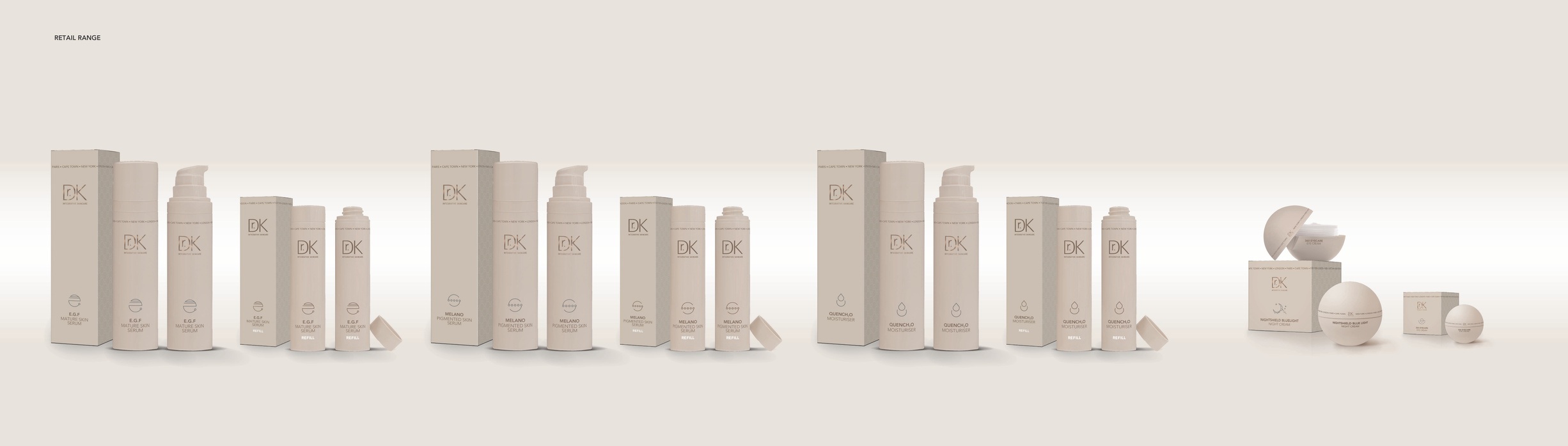 DrK Integrative Skincare – produktserien med refill
